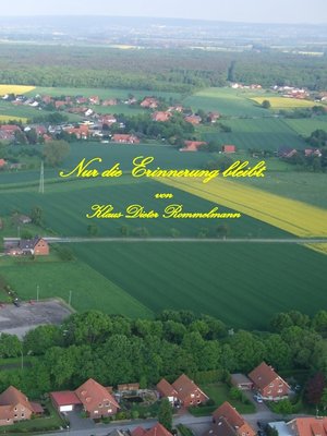 cover image of Nur die Erinnerung bleibt